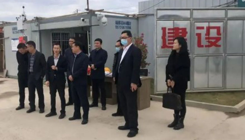 溫州市政協(xié)領(lǐng)導(dǎo)馬永信到訪(fǎng)智慧、產(chǎn)業(yè)園調(diào)研建設(shè)進(jìn)度